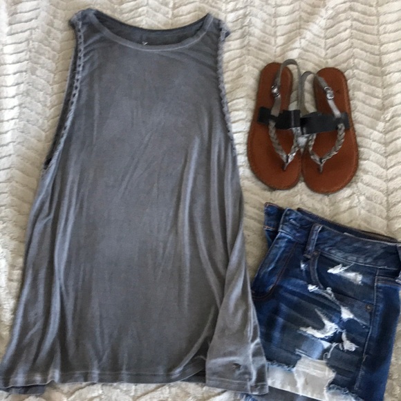 American Eagle Outfitters Tops - American Eagle 🦅 Long Tank Top